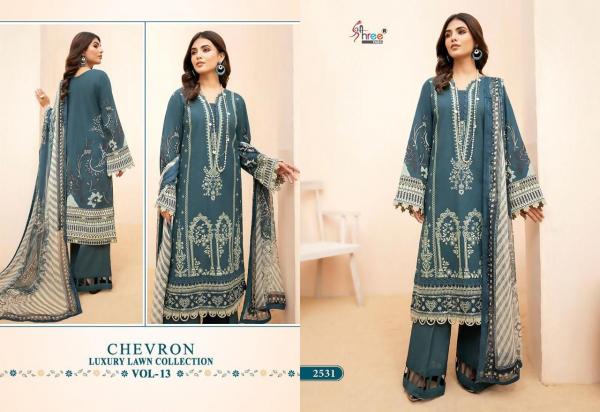 Shree Chevron Luxury Lawn Collection Vol 13 Designer Pakistani Suit 